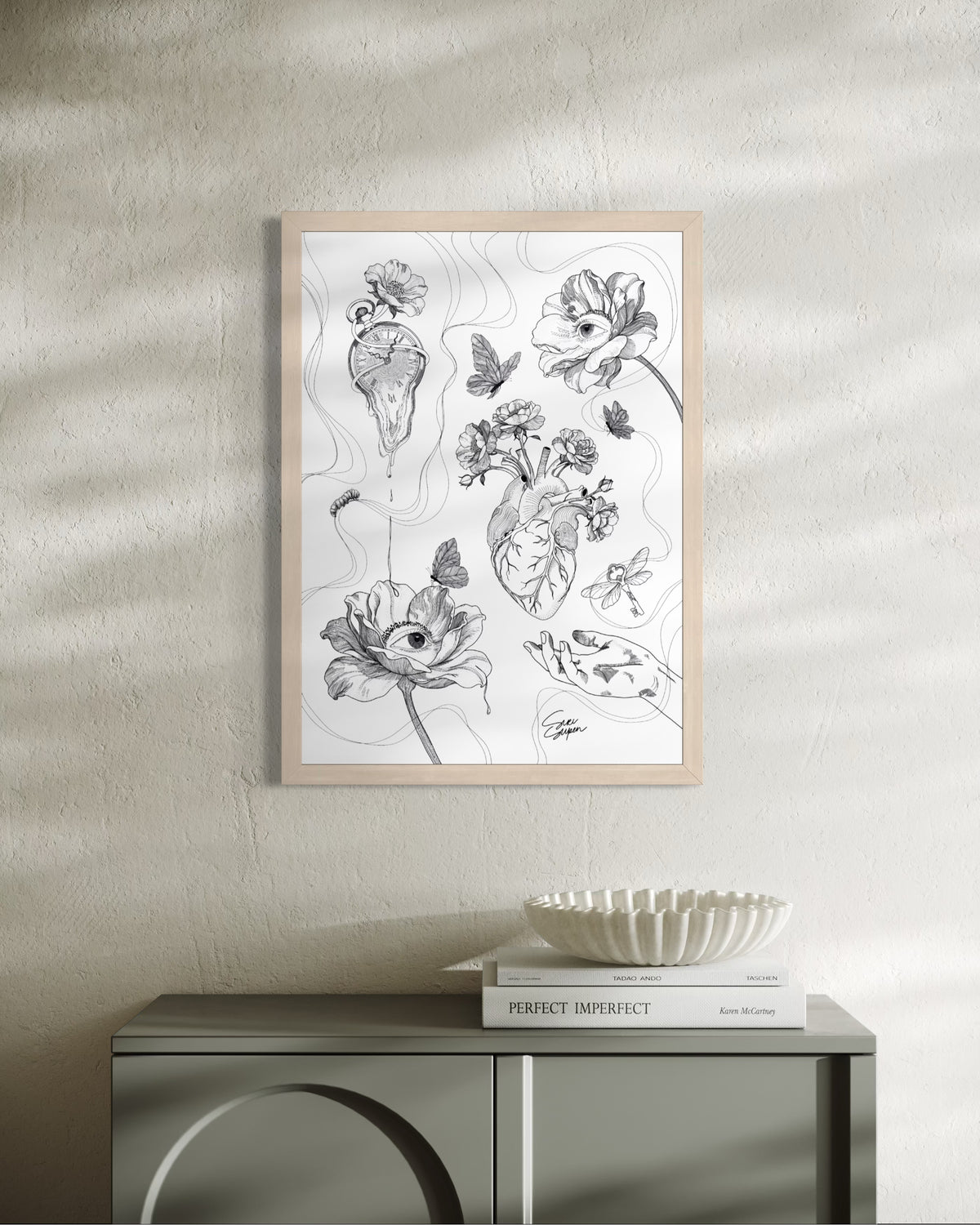 Curious Lines | Art print
