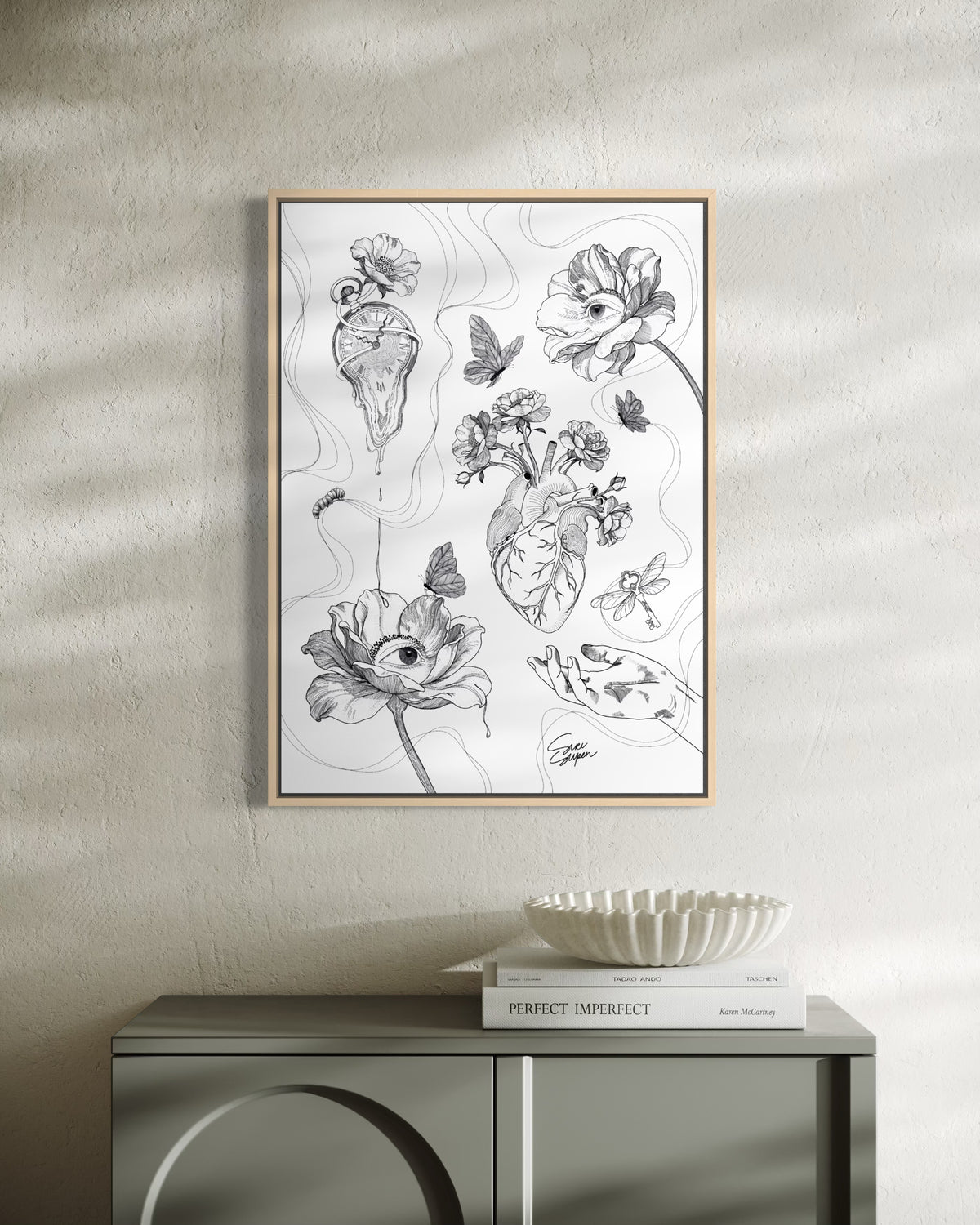 Curious Lines | Canvas