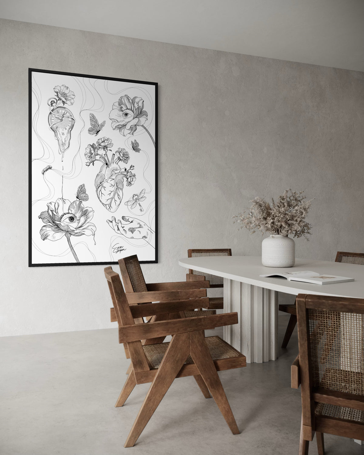 Curious Lines | Canvas