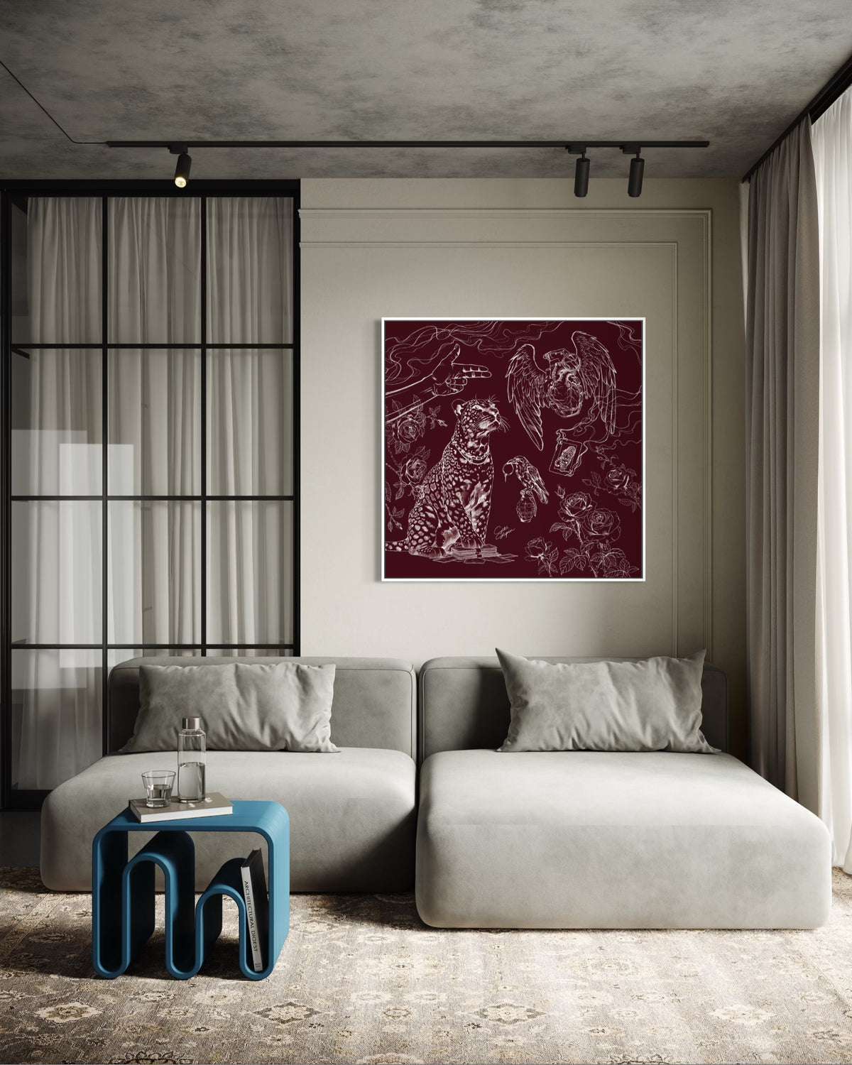 Wild Ambition | Vierkant Canvas